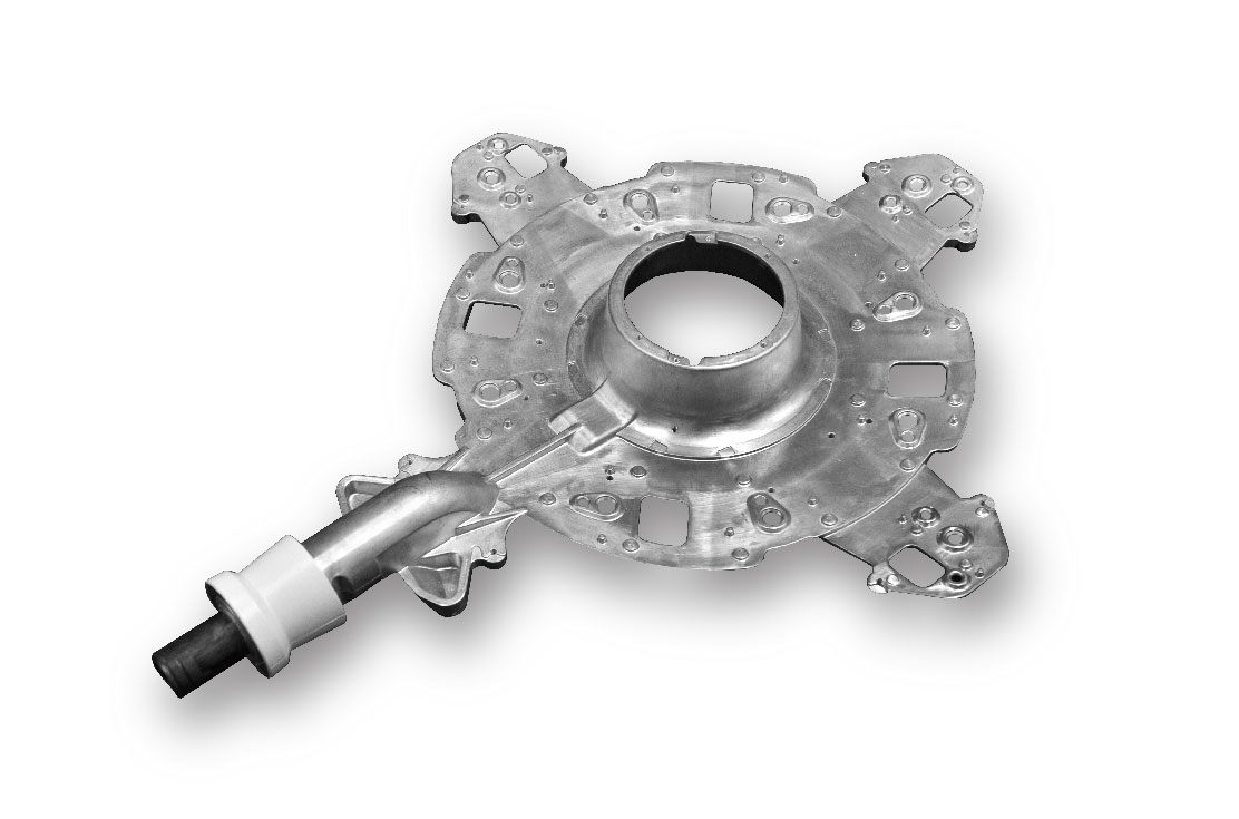 Medical device lamp holder casting