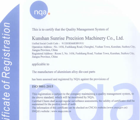 Quality certification-ISO9001