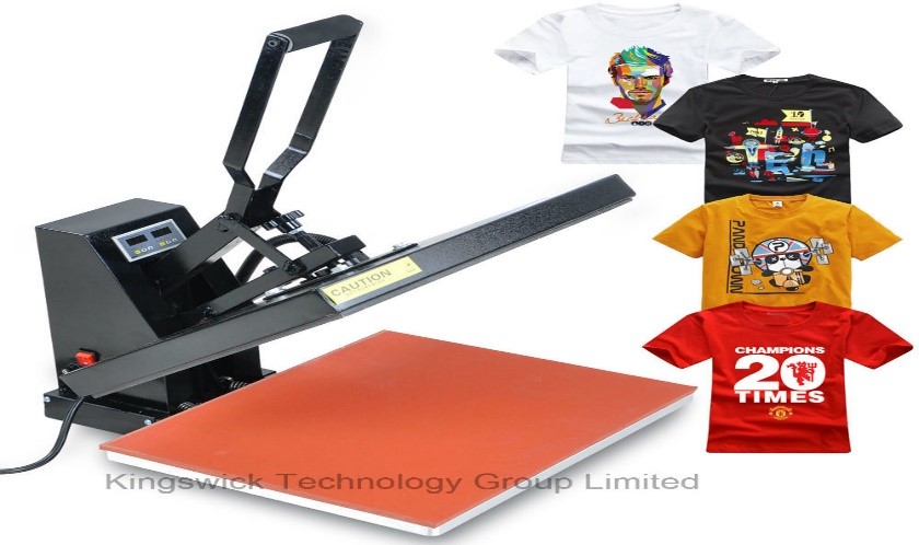 Heat press printing