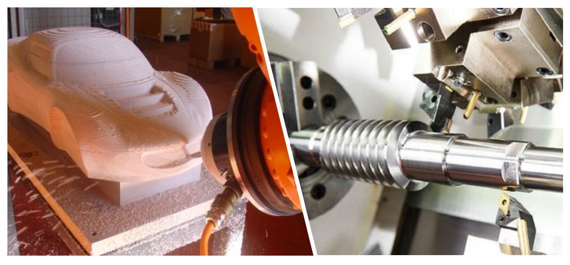 Creating Parts with 7 Axis CNC Machining