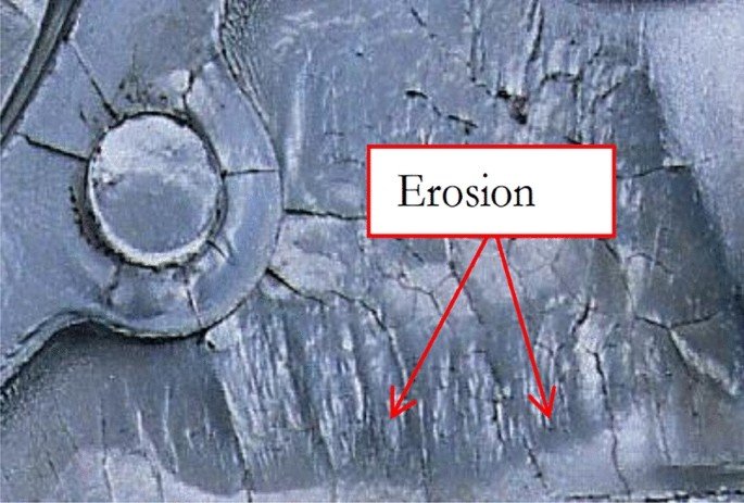 Poor External Aesthetics due to Erosion