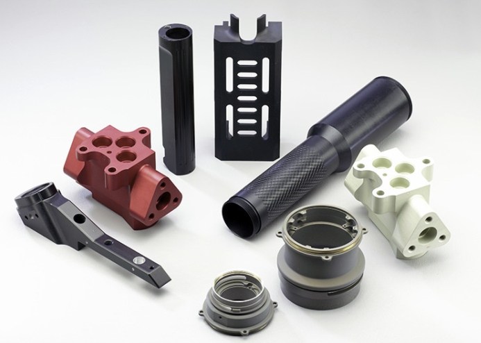 hard anodized aluminum parts