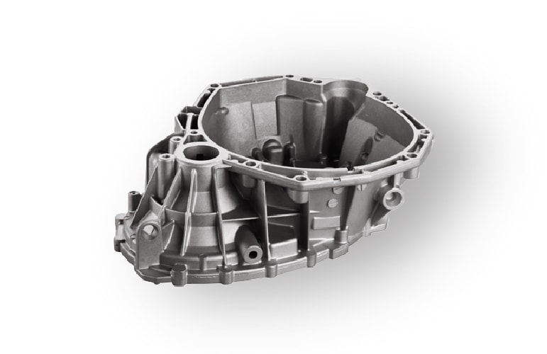 Aluminum die casting component