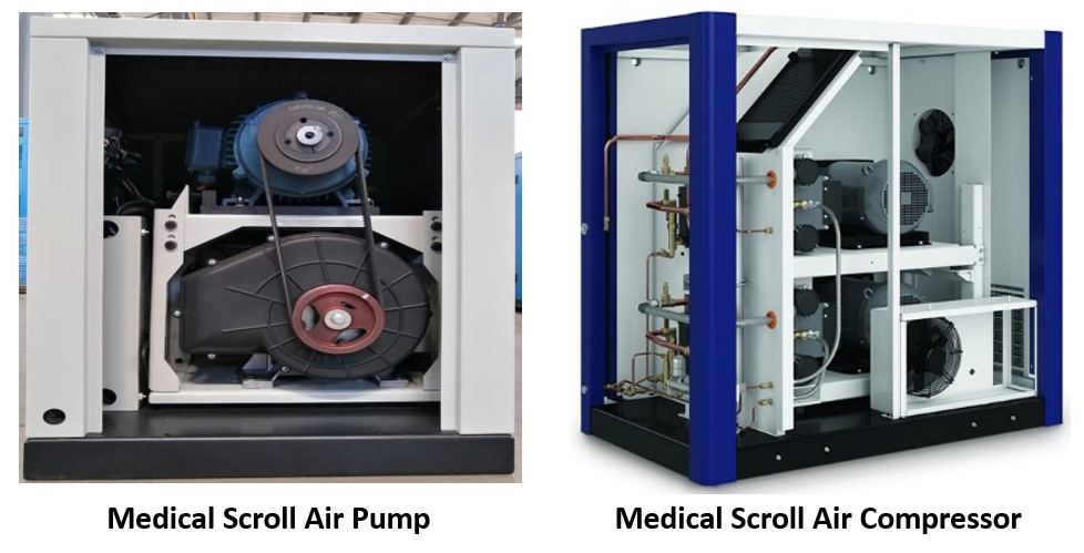 Medical air pump and air compressor