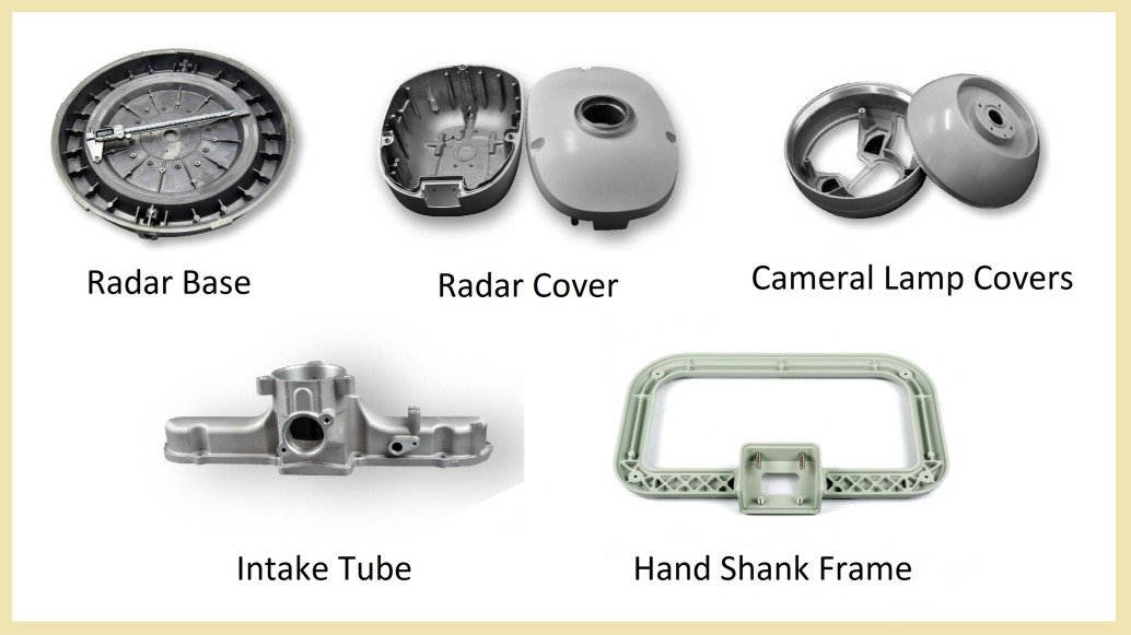 Recently manufactured die cast aluminum enclosures by Sunrise Metal