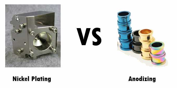 Difference Between Nickel Plated and Anodized Aluminum