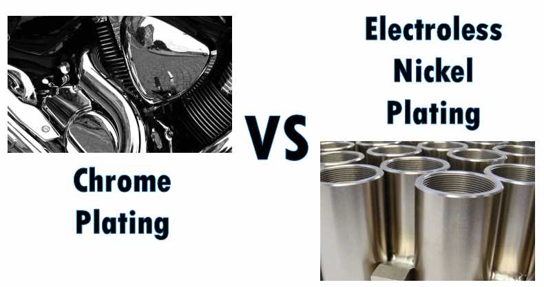 Electroless Nickel Plating vs. Chrome Electroplating