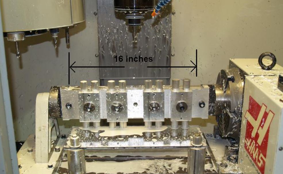 Positional (3+1) Axis CNC Machining Center