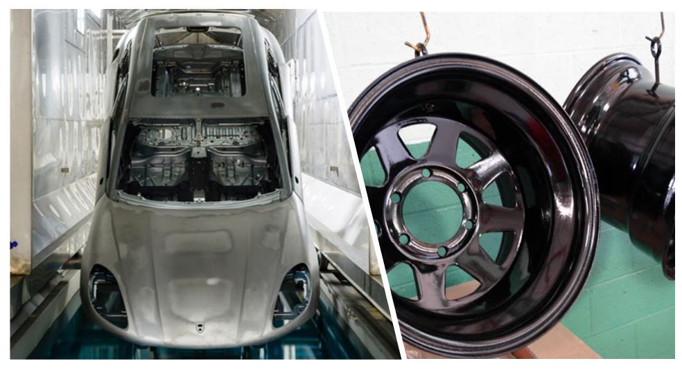 E-Coating vs Powder Coating