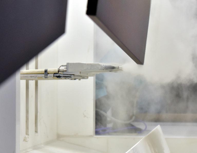 Powder-Coating-Line-for-aluminum-die-casting-projects-Aluminum-Die-Casting-Parts-Manufacturer