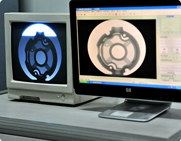 X-Ray Test for aluminum die casting parts