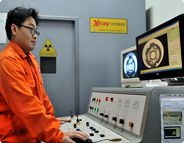 X-Ray Measurement for porosity test of die casting parts
