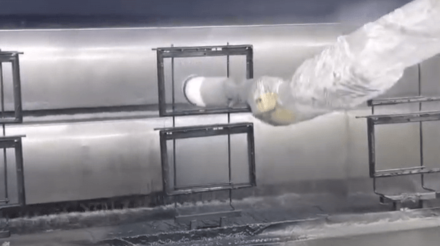 Surface finishing process-liquid painting