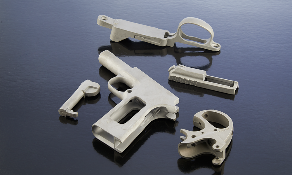 Firearm parts die casting