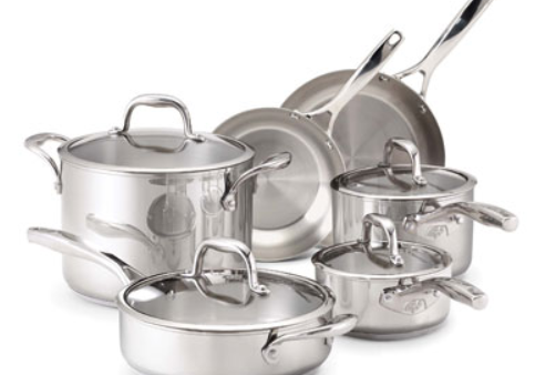 polished cast aluminum cookware