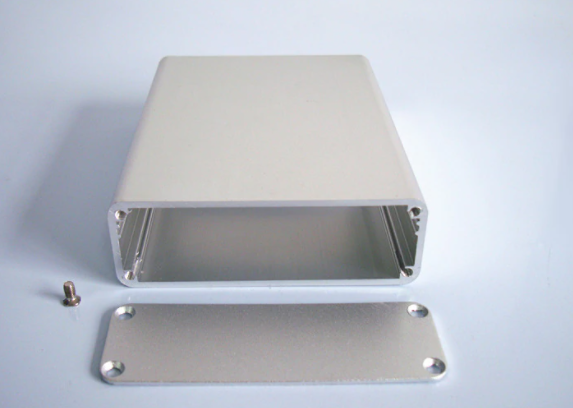 polished cast aluminum closure