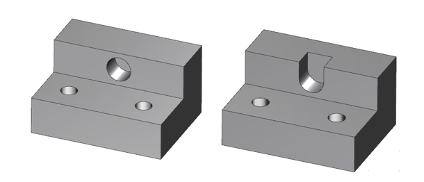 Aluminum Part Redesigned to Remove Core Slide Requirement-