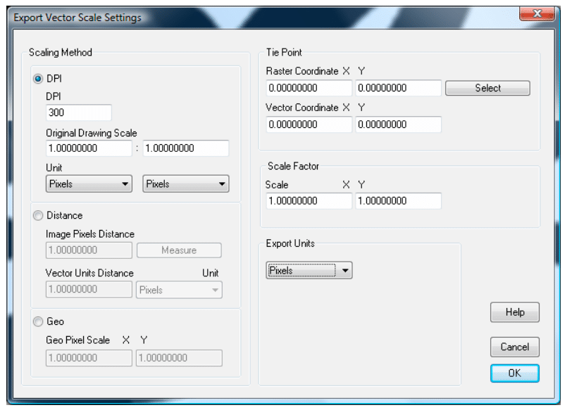 vector image scaling
