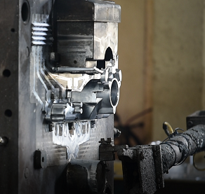 alumium die cast production process